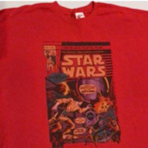 T-shirt mens new Star Wars size 2X cotton short sleeves Lucasfilm Ltd